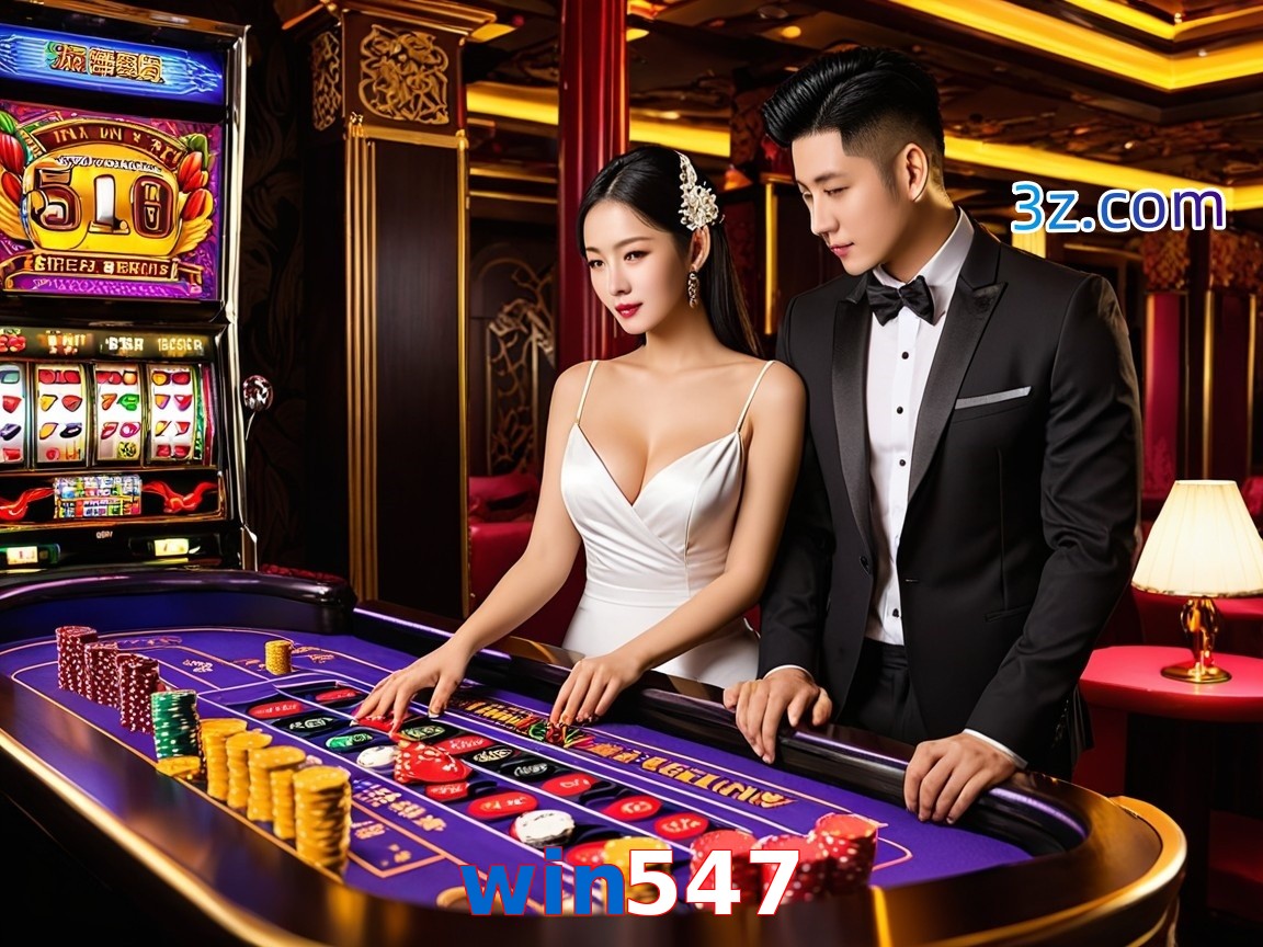 win547 cassino online com mesa de blackjack e dealer