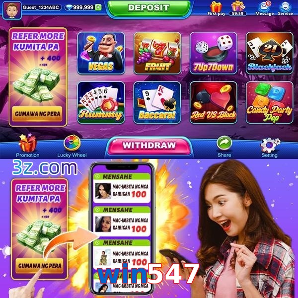 win547 App oficial de cassinos online